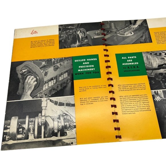 1948 Automotive Engine Rebuilders Association Information Booklet & Warranty - Picture 10 of 13
